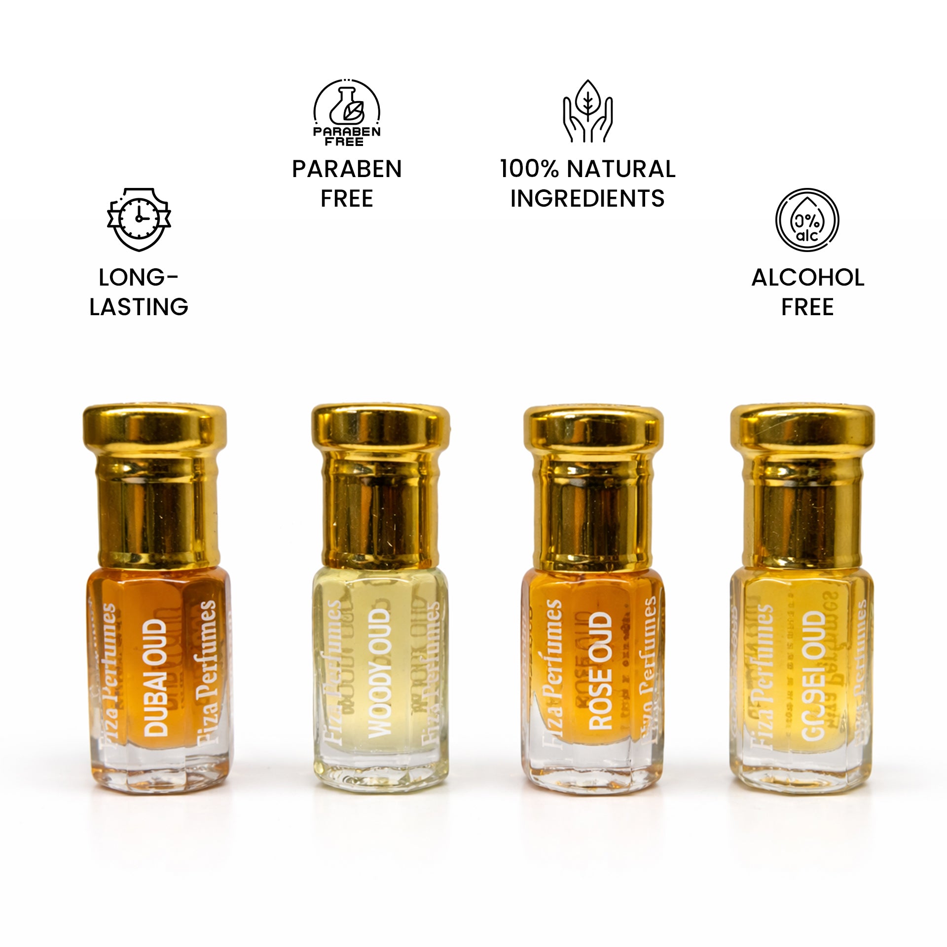 OUD COMBO PACK OF 4 SET 3ML/2.5GM each