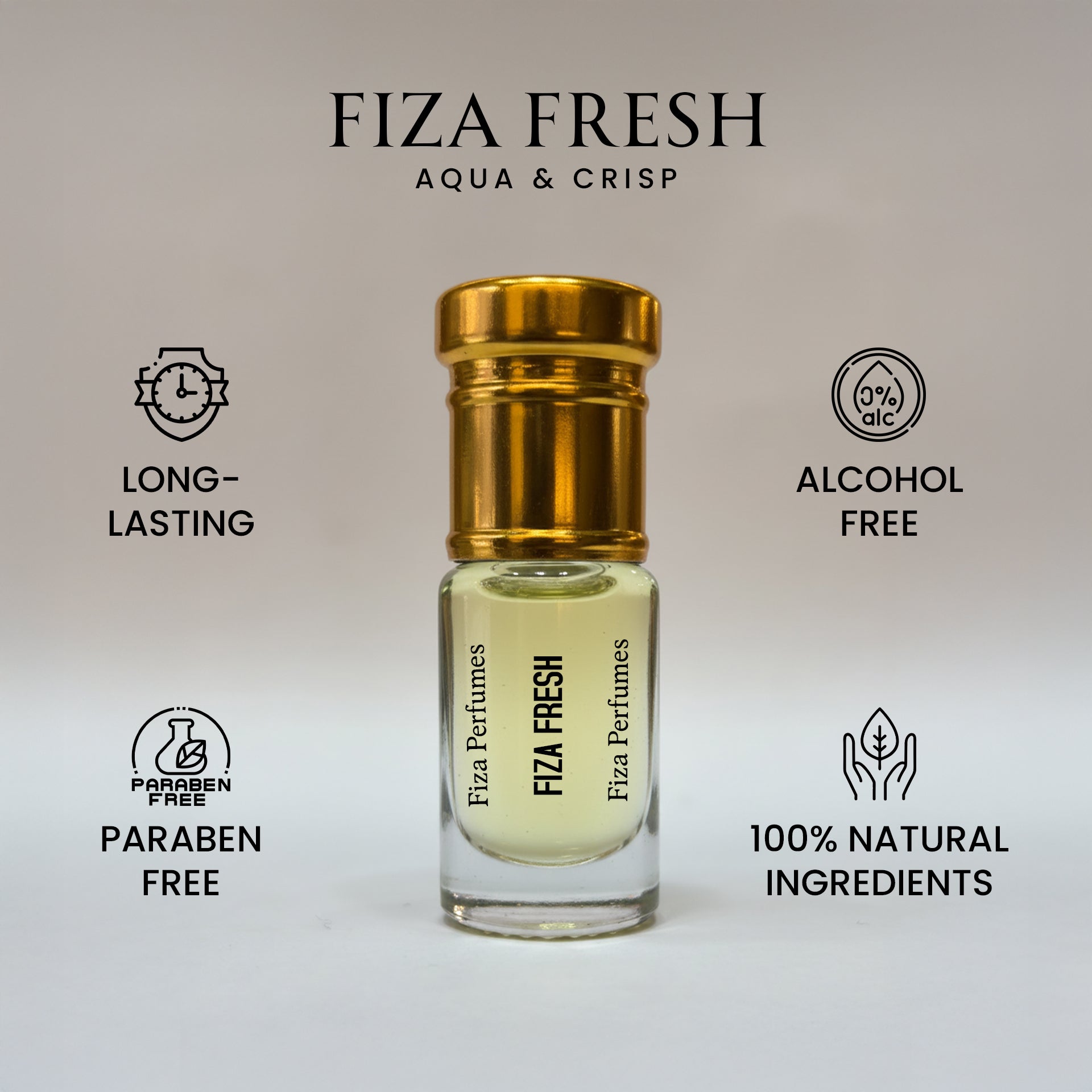 COMBO 5 FIZA ATTAR 2.5 GM /3Ml each