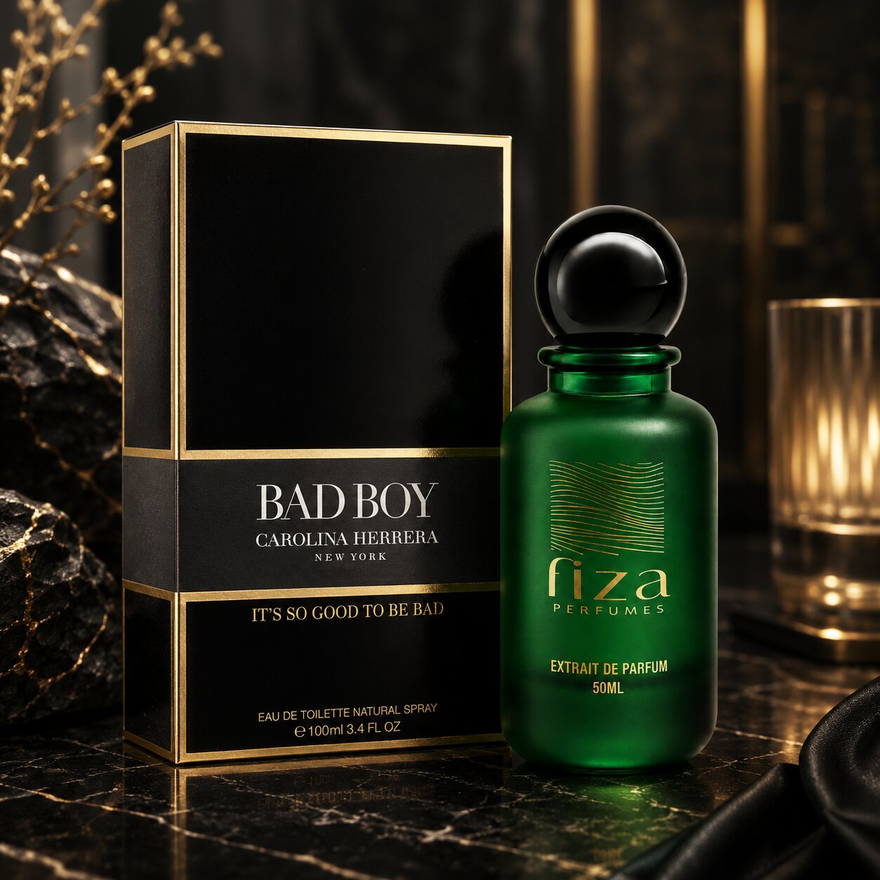Bad Boy By Fiza Perfumes ( Inspired Carolina Harrera Bad Boy )