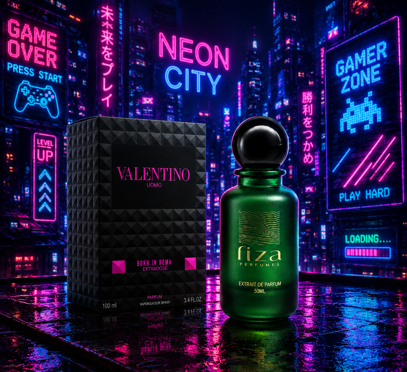 Born In Roma By Fiza Perfumes ( Inspired By Valentino Born In Roma )