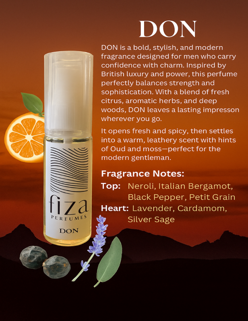 SRK Special Ikon + Don - 2 perfumes 30ml each by FIZA PERFUMES