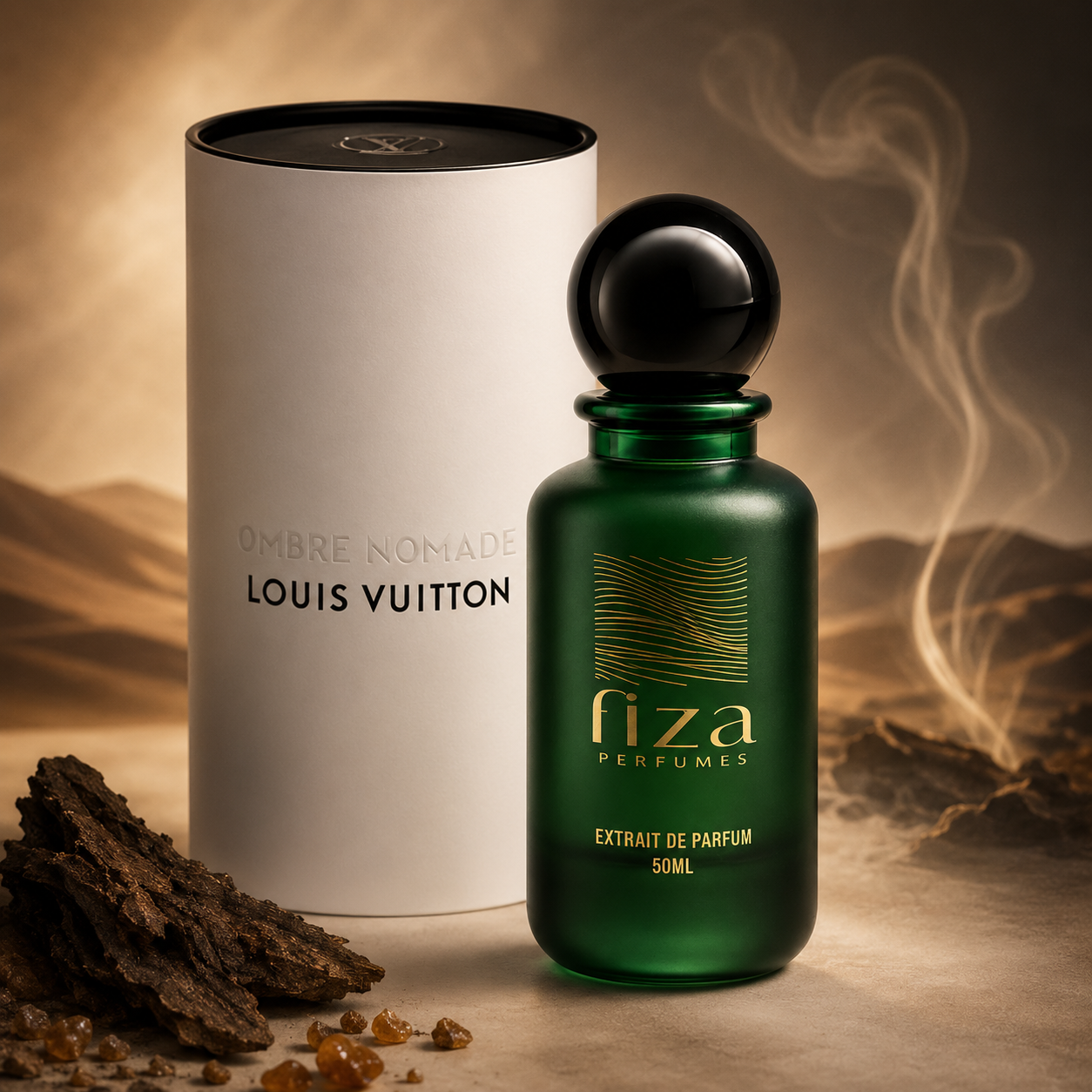 Nomade By Fiza Perfumes (Inspired By LV Ombre Nomade)