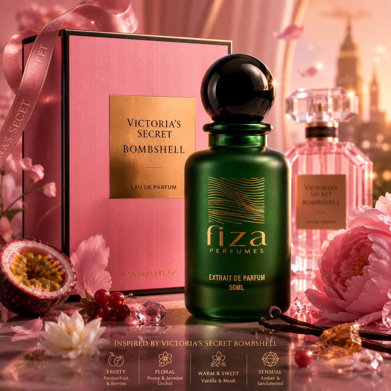 Bombshell By Fiza Perfumes (Victoria Secret Bombshell)