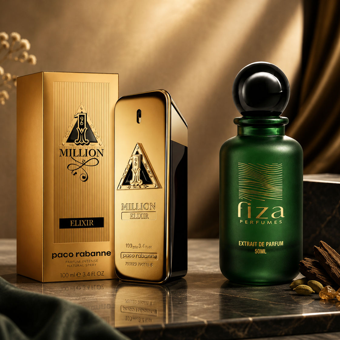 One Million By Fiza Perfumes ( Inspired By Paco Rabbane One Million Elixir )