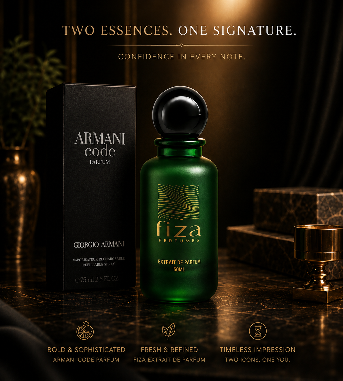 Code By Fiza Perfumes ( Inspired By Armani Code )