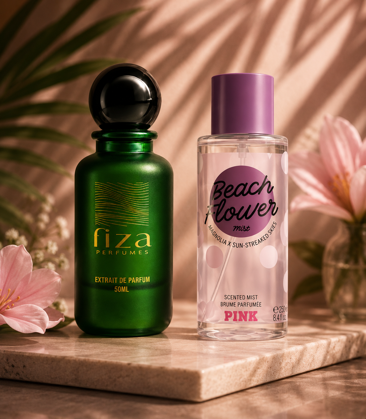 Beach Flower Pink By Fiza Perfumes ( Inspired By V.S Beach Flower Pink )