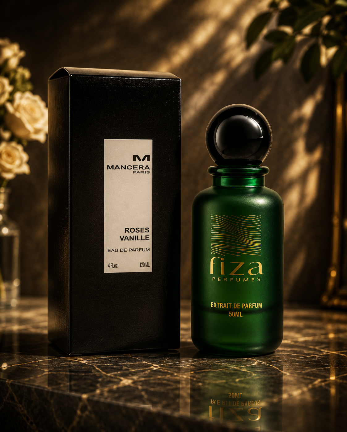 Rose Vanilla By Fiza Perfumes ( Inpired By Mancera Rose Vanilla )