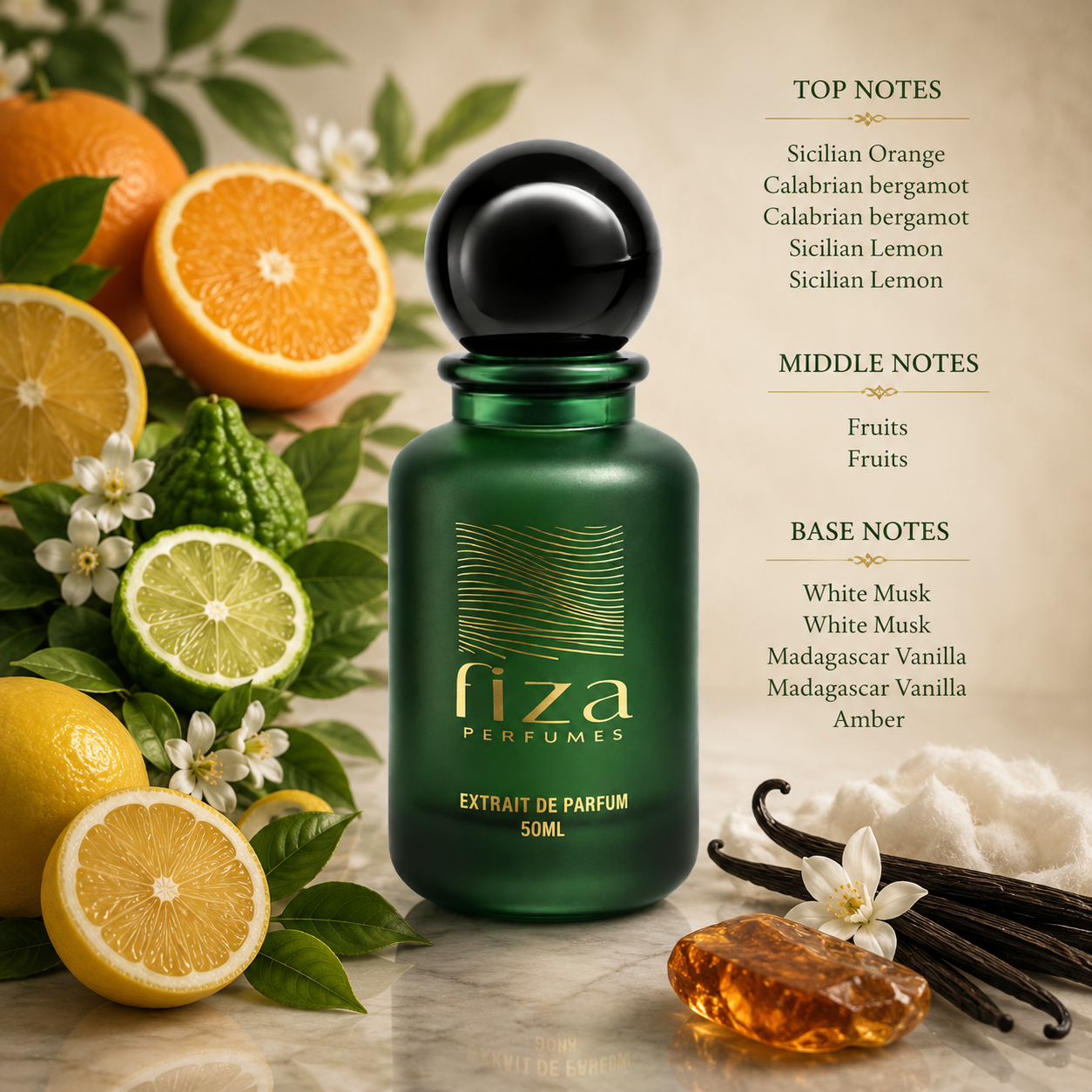 Office By Fiza Perfumes 50ML (Inspired By ErbaPura)