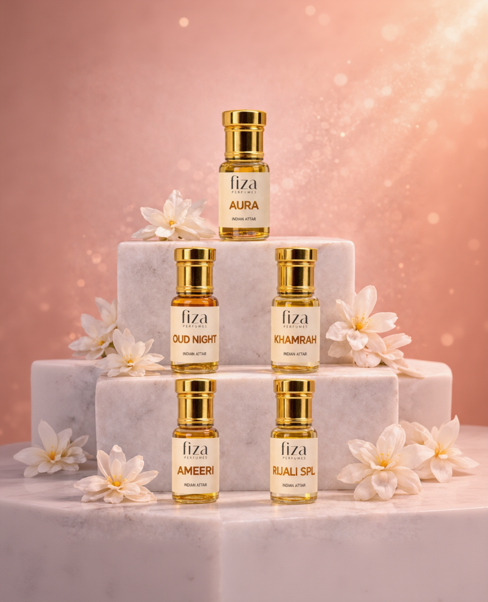 Combo 5 – Edition 2026 By Fiza Perfumes 1GM / 1.1ML Each