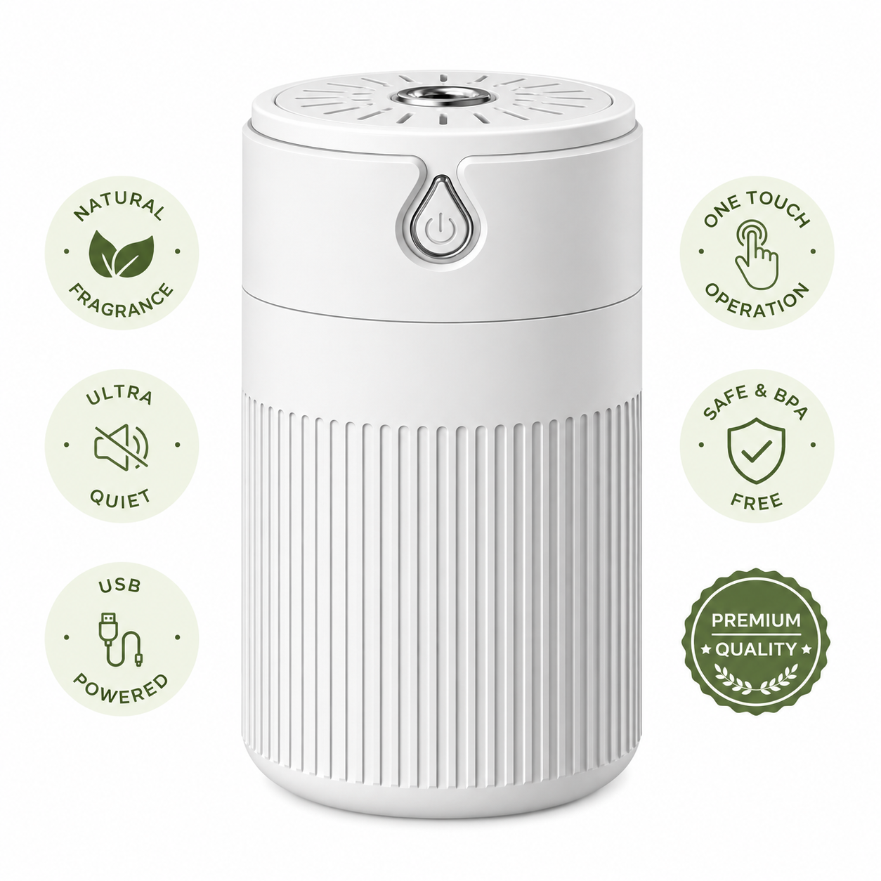 Aroma Diffuser – Elegant & Compact