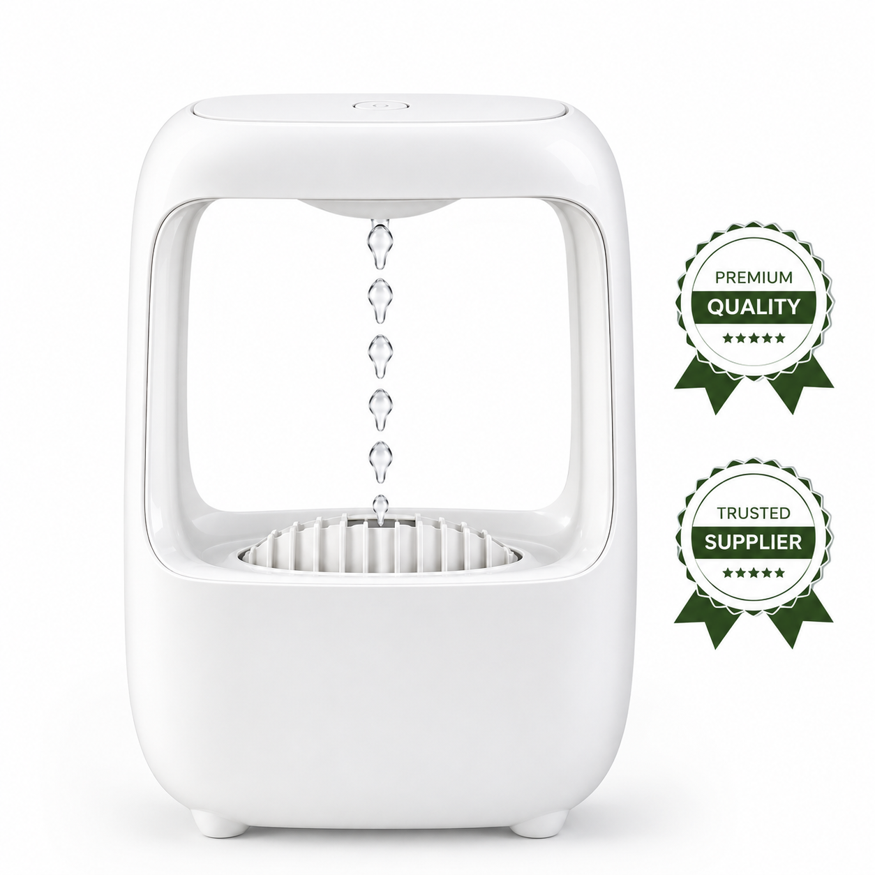 Premium White Water Fountain / Aroma Diffuser