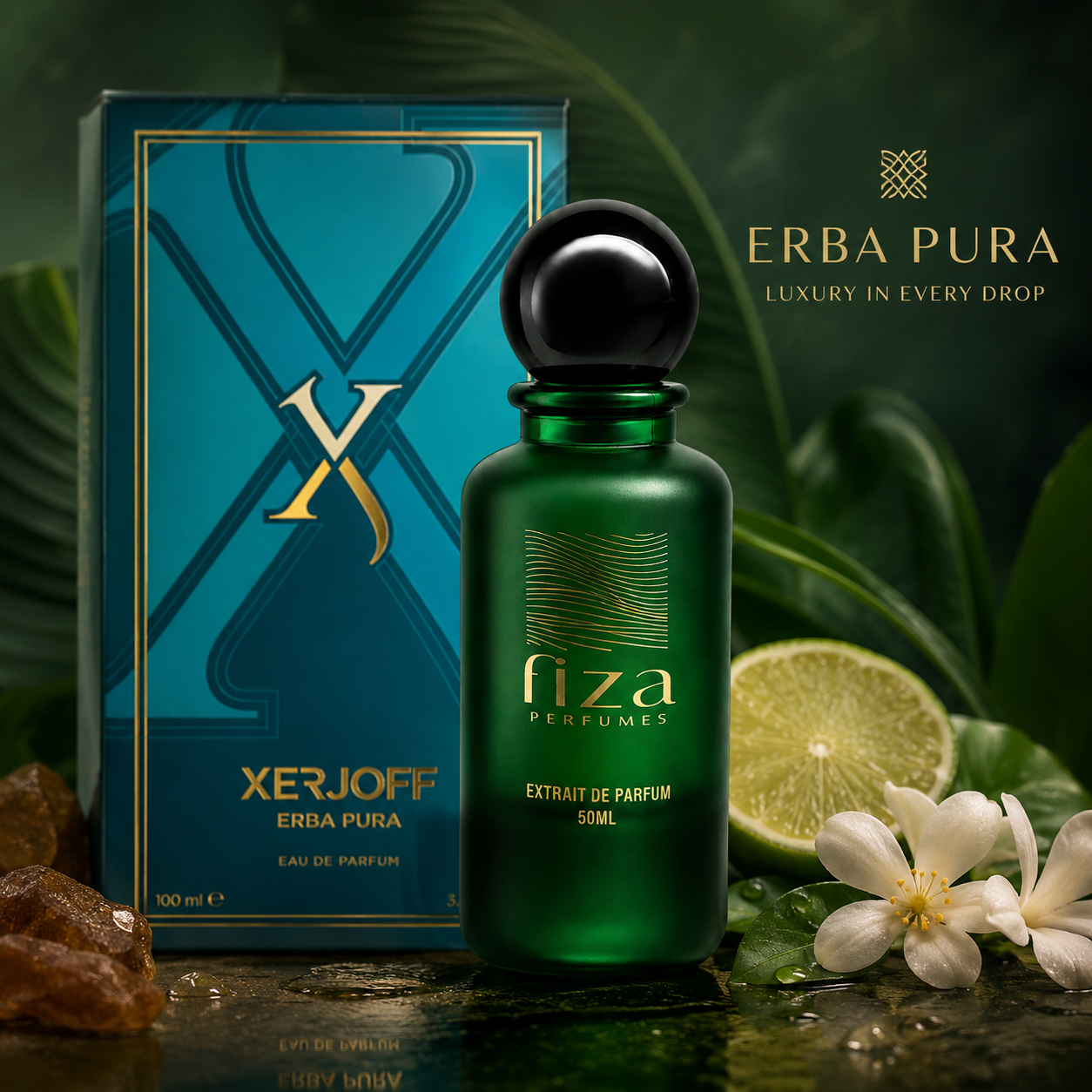 Erba By Fiza Perfumes 50ML (Inspired By ErbaPura)