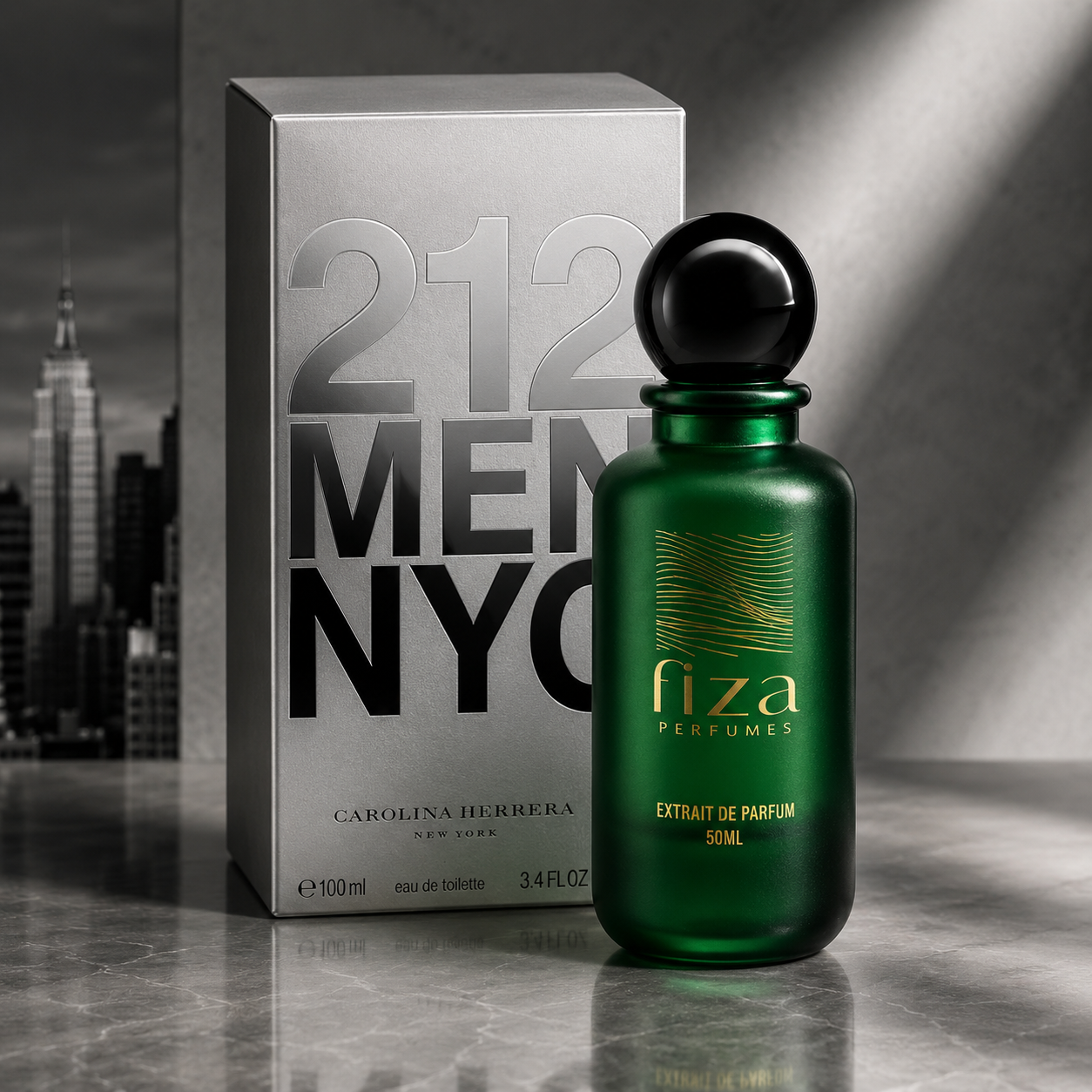 212 By Fiza Perfumes (Inspired By Carolina Herrera 212 Men NYC)