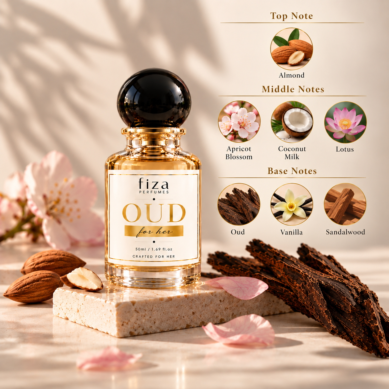 OUD for Her By Fiza Perfumes