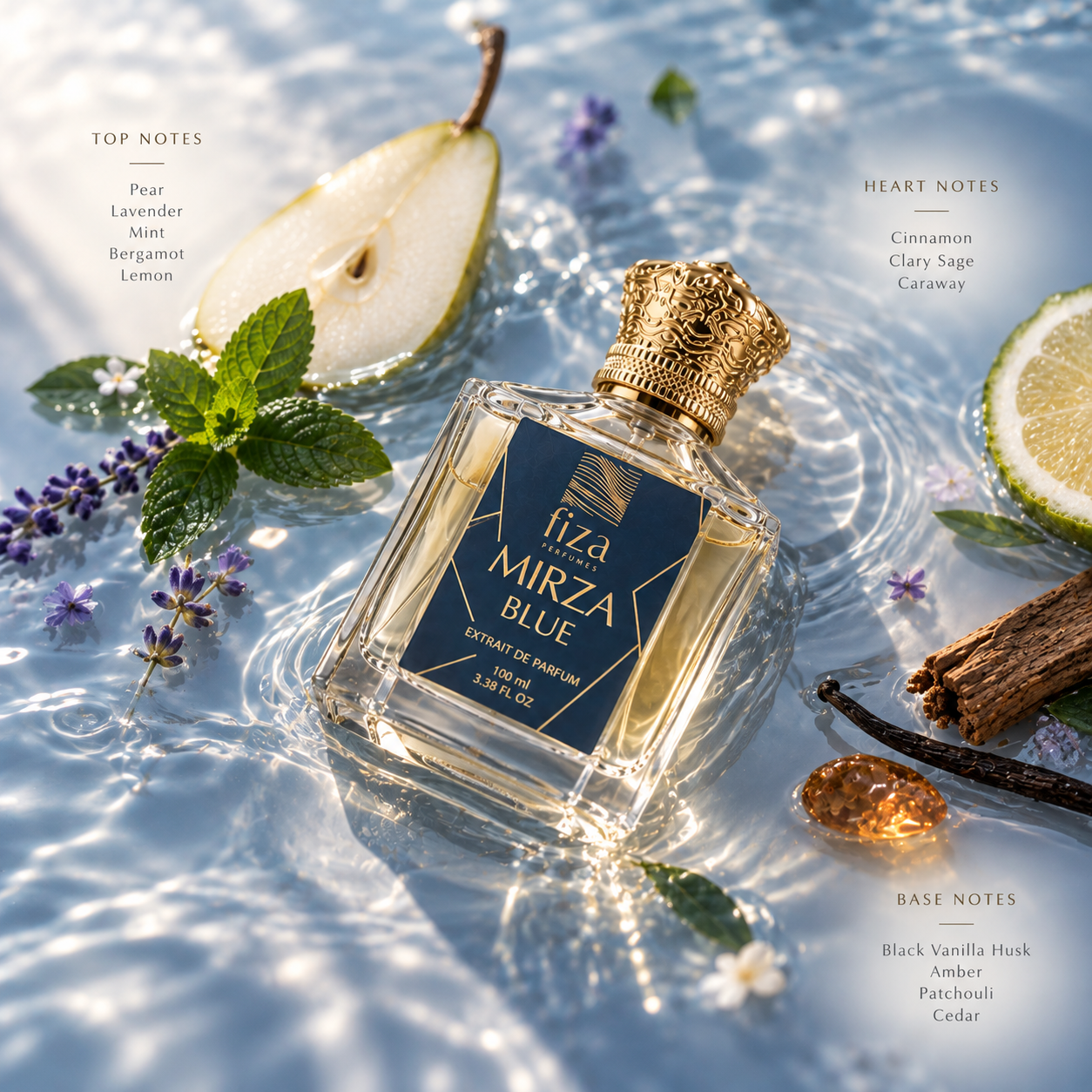 Mirza Blue | Fiza Perfumes 100ml