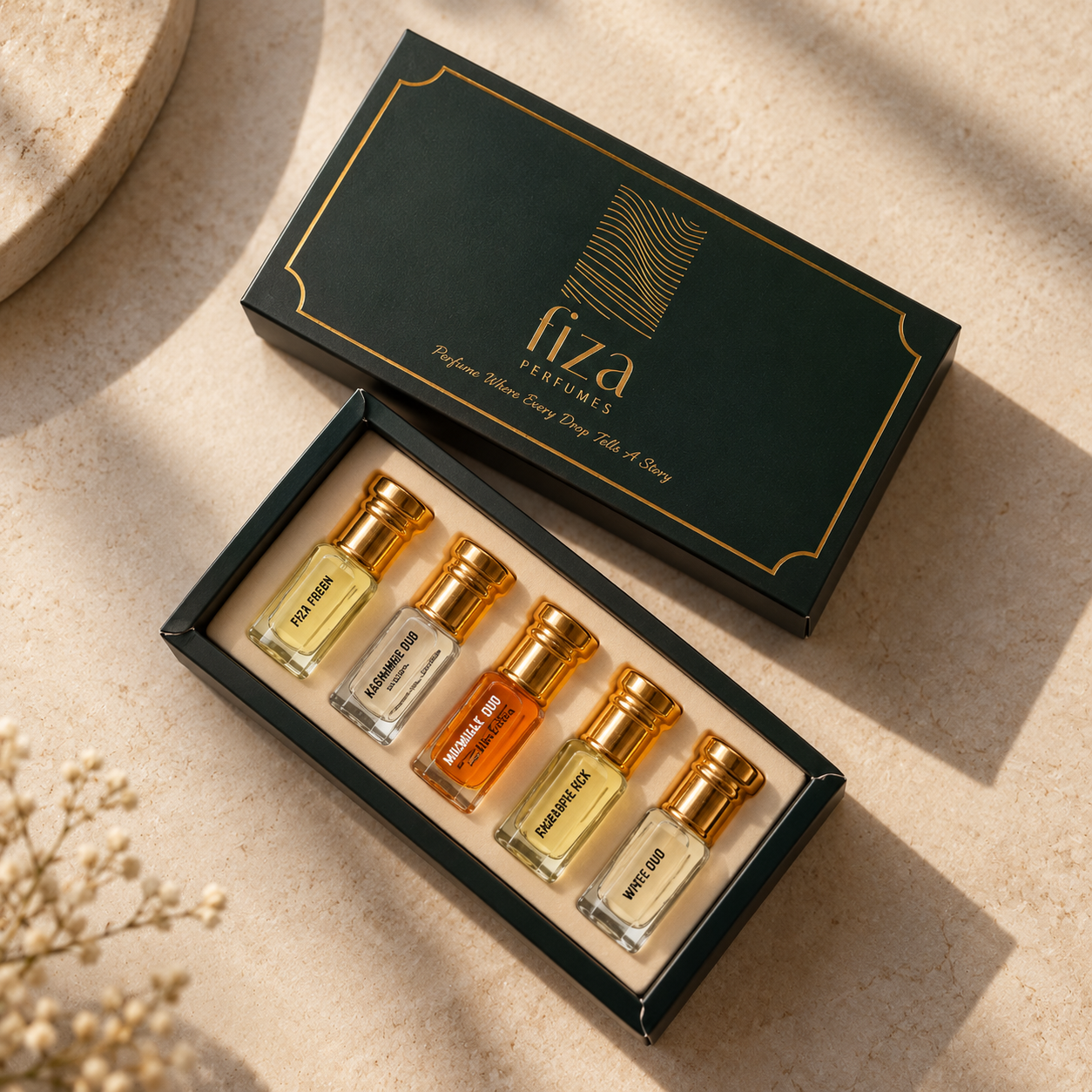 COMBO 5 FIZA ATTAR 2.5 GM /3Ml each
