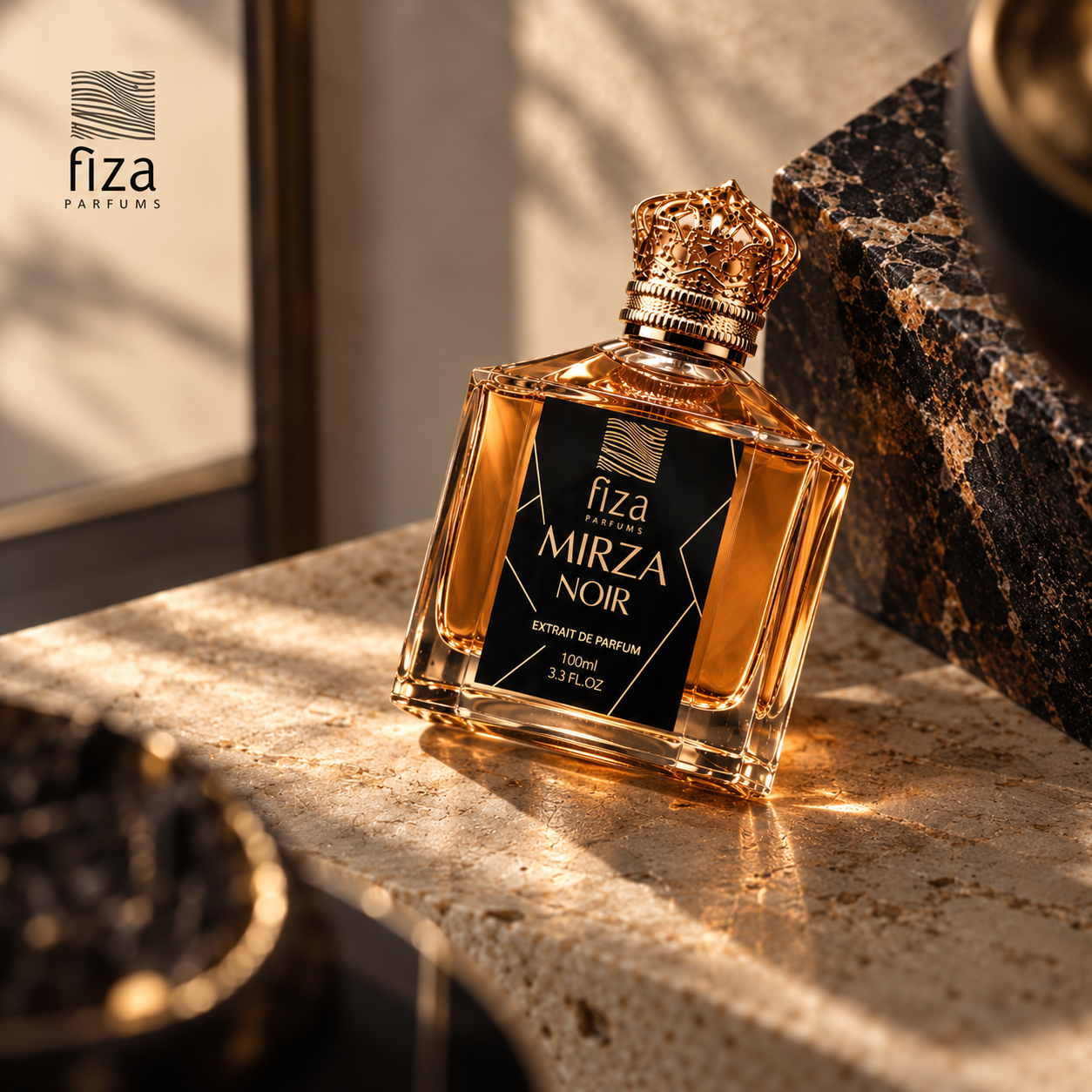 Mirza Noir | Fiza Parfums 100ml