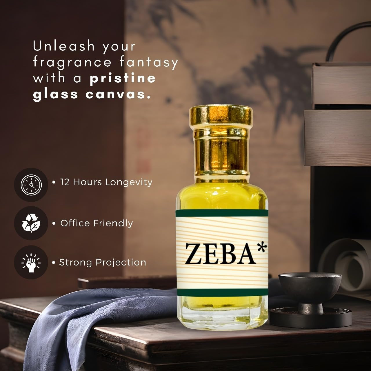 Womens Combo 5 Attar- fiza perfumes 2.5 / 3ml each