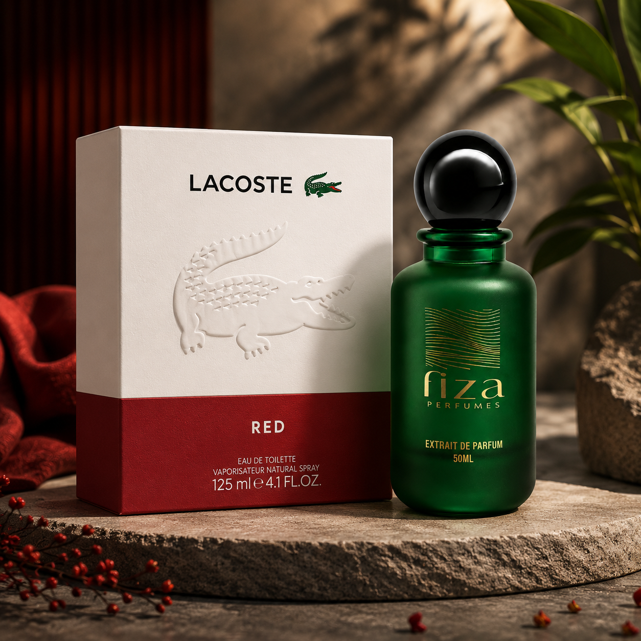 Le-Red By Fiza Perfumes ( Inspired By Lacoste Red )