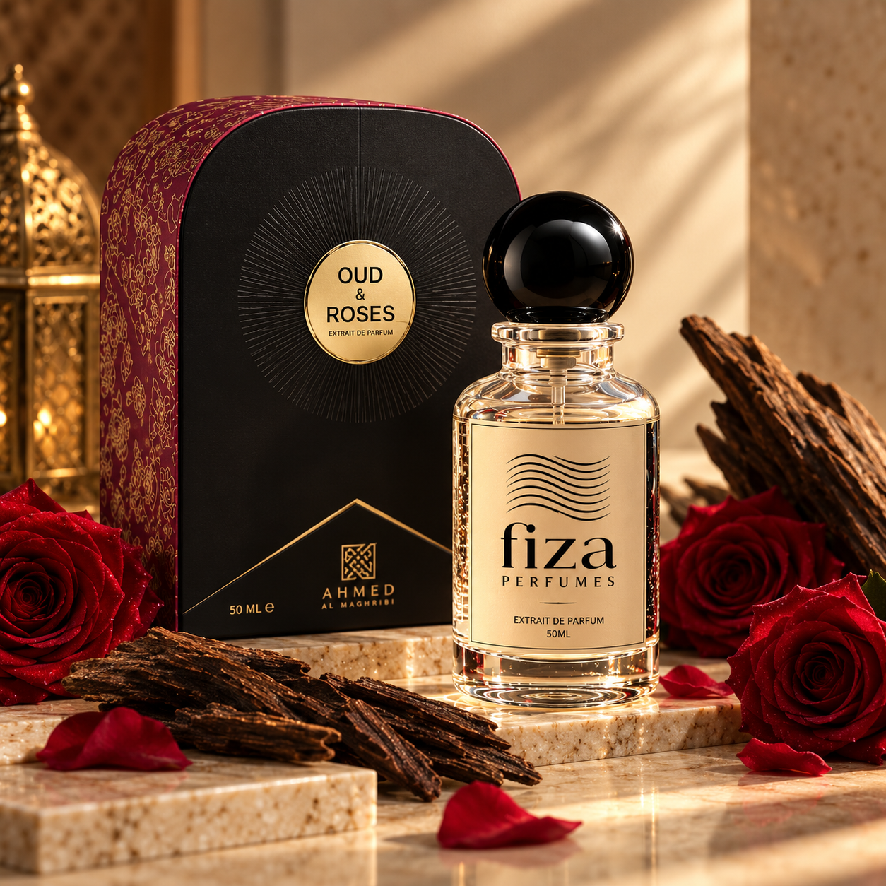 Oud & Roses By Fiza Perfumes (Inspired by AAM Oud & Roses)