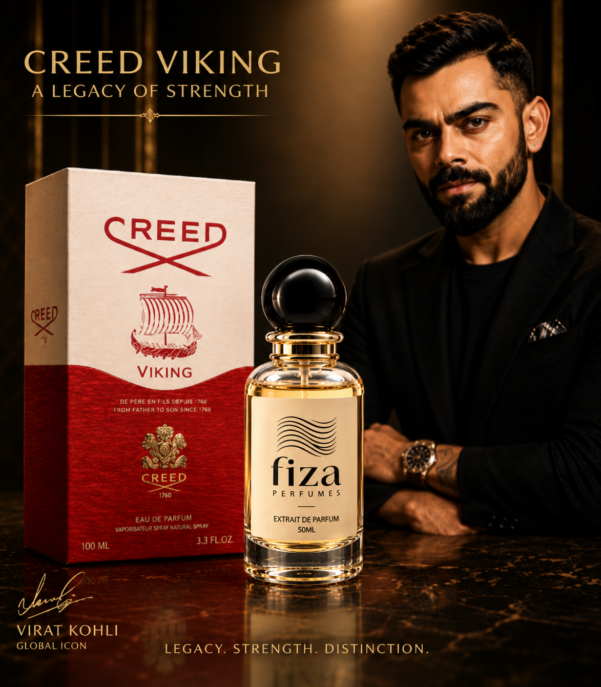 Vikings By Fiza Perfumes ( Inspired By Creed Vikings )