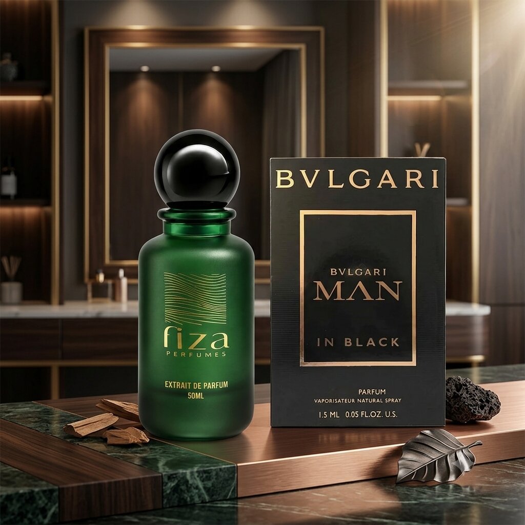 Man In Black By Fiza Perfumes ( Inspired By Bvlgari Man In Black )