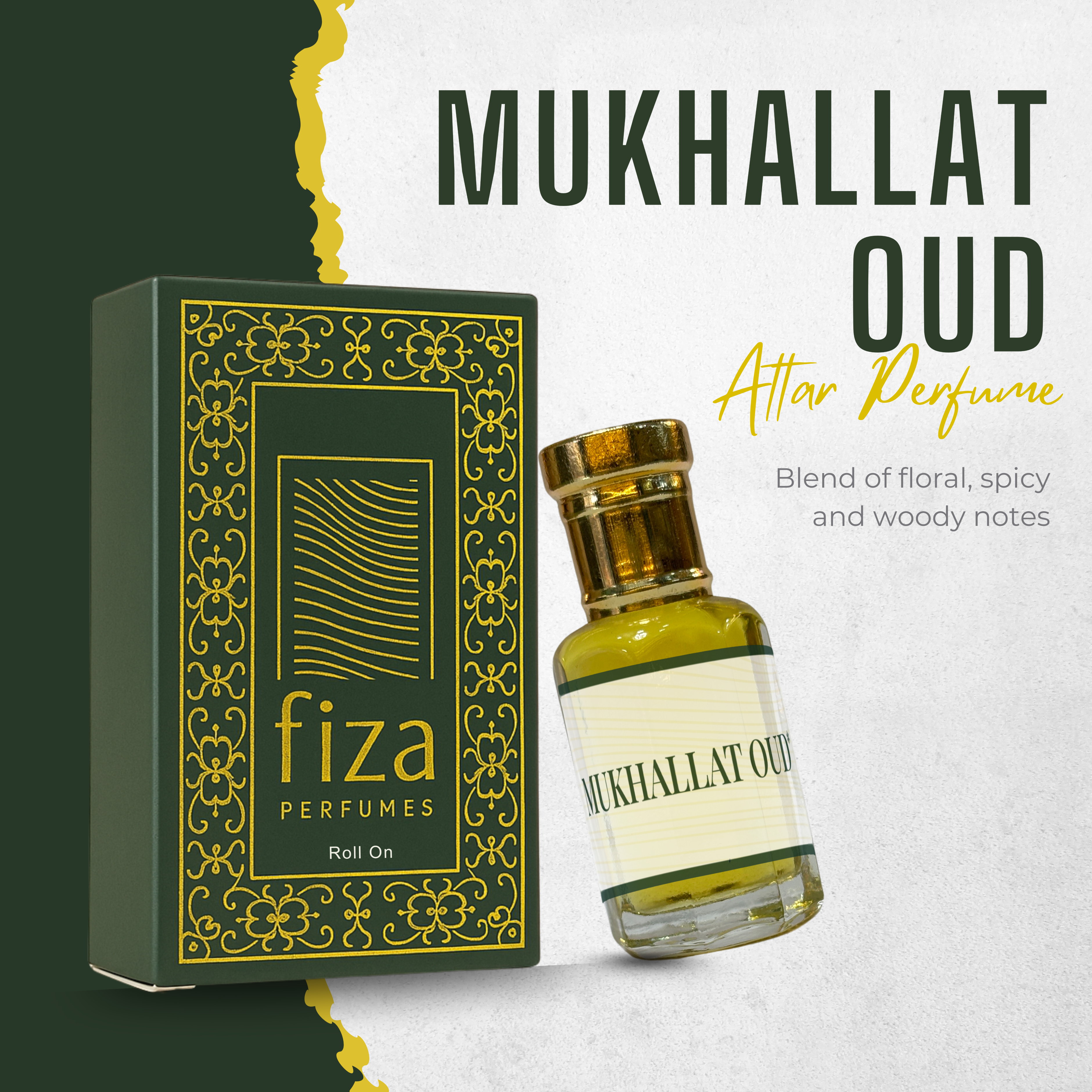 MUKHALLAT OUD ATTAR BY FIZA PERFUME