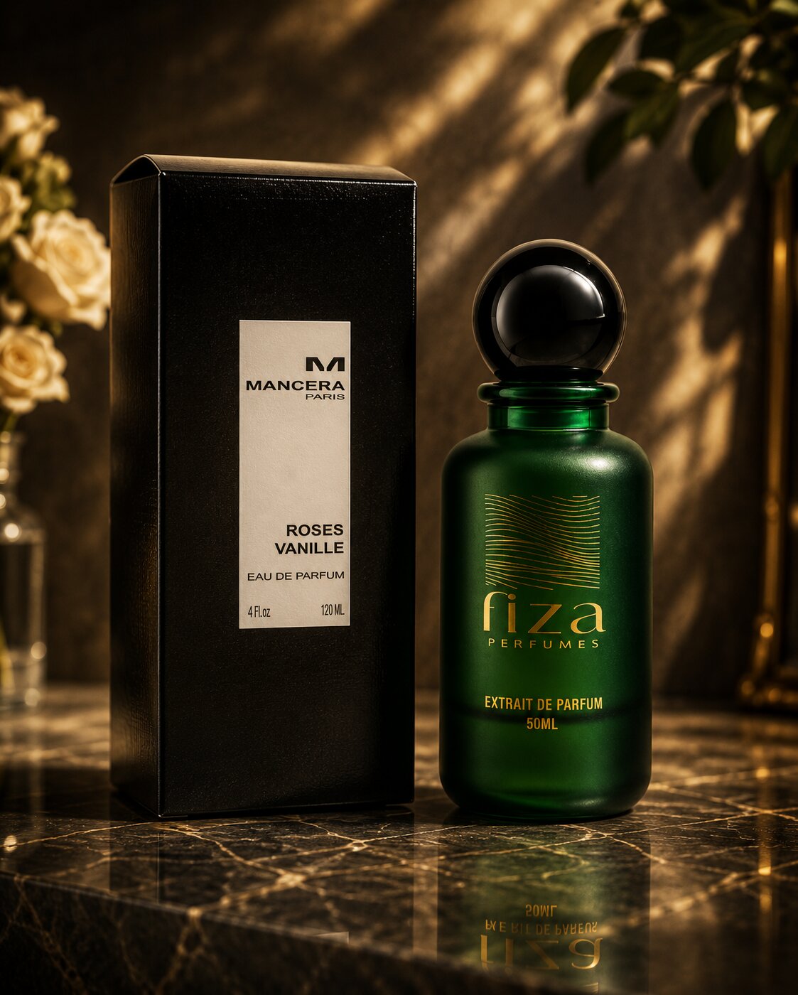 Rose Vanilla By Fiza Perfumes ( Inpired By Mancera Rose Vanilla )