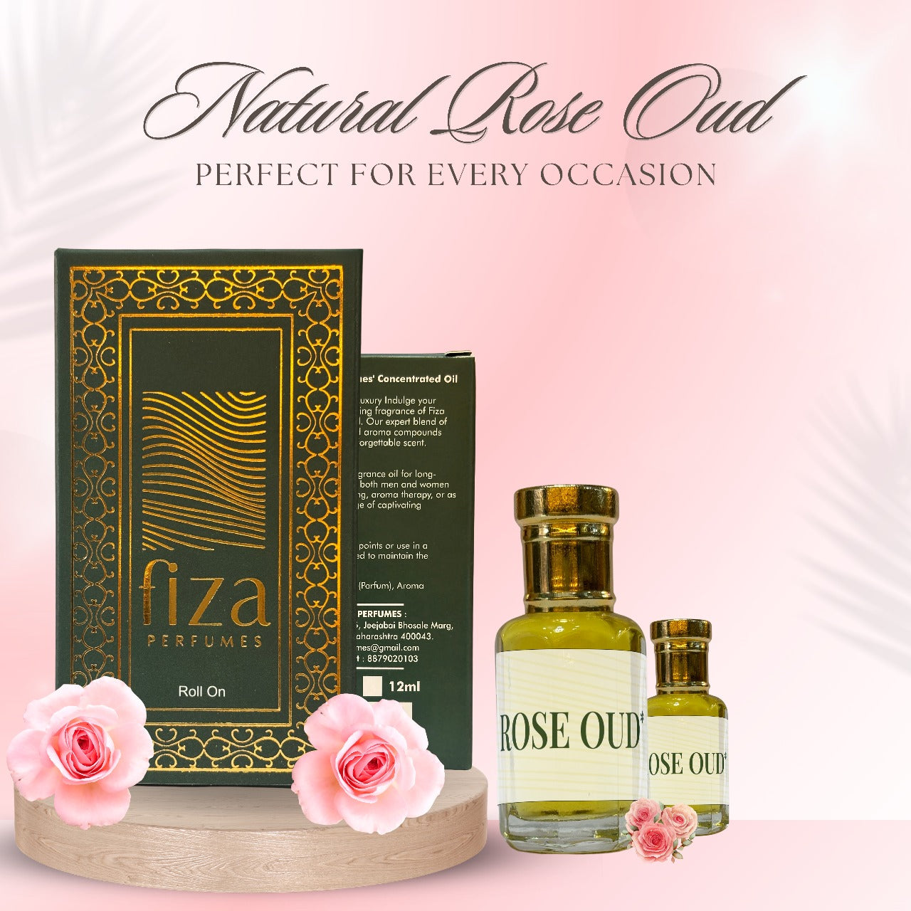 ROSE OUD ATTAR BY FIZA PERFUME