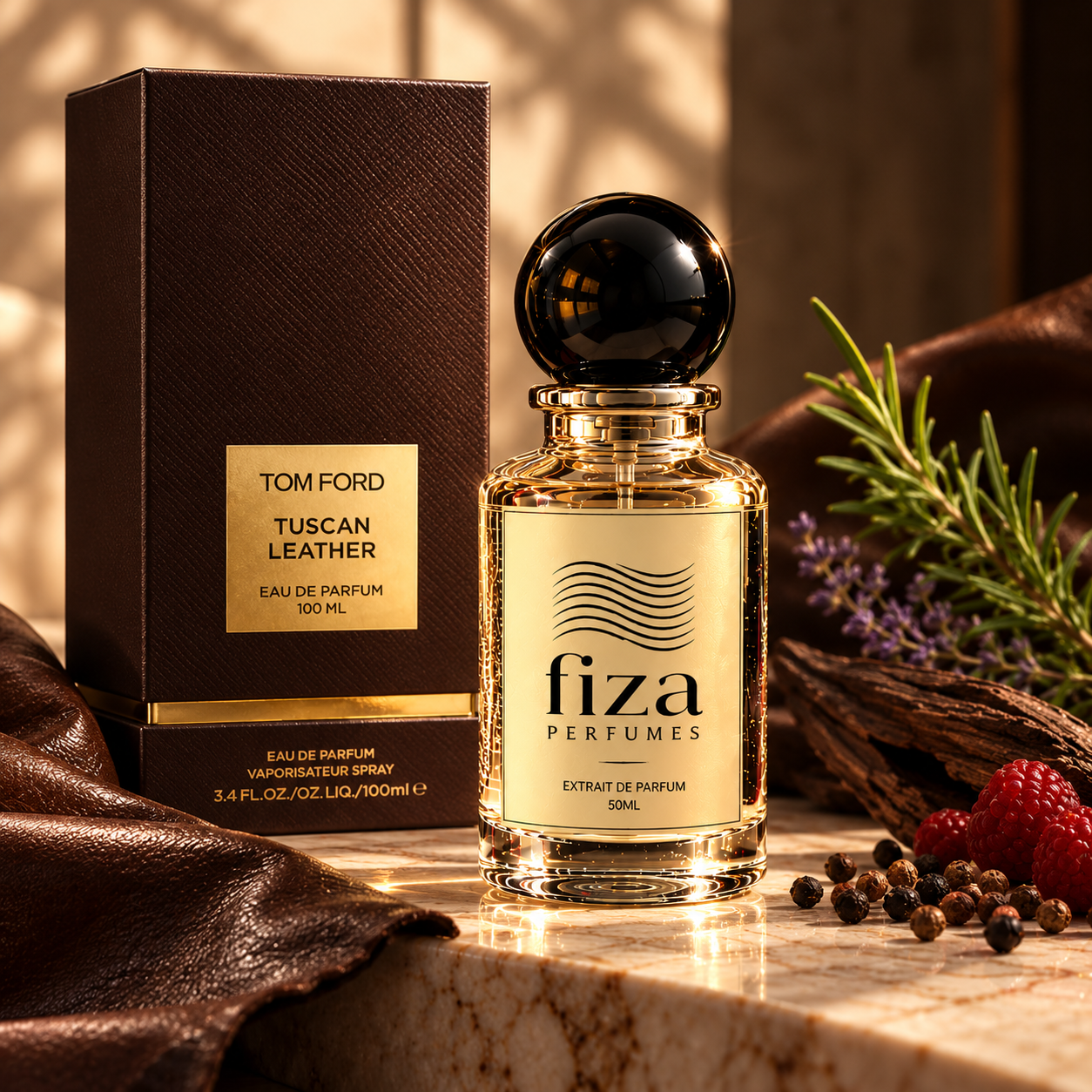 Leather By Fiza Perfumes (Inspired By Tomford Tuscan Leather)