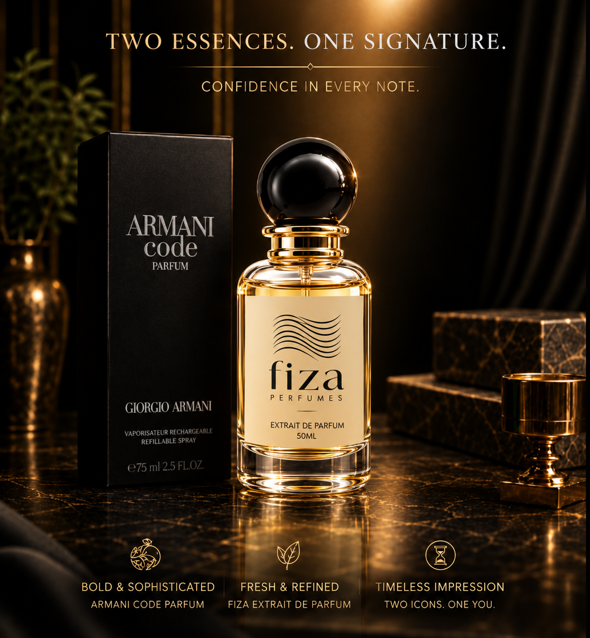 Code By Fiza Perfumes ( Inspired By Armani Code )