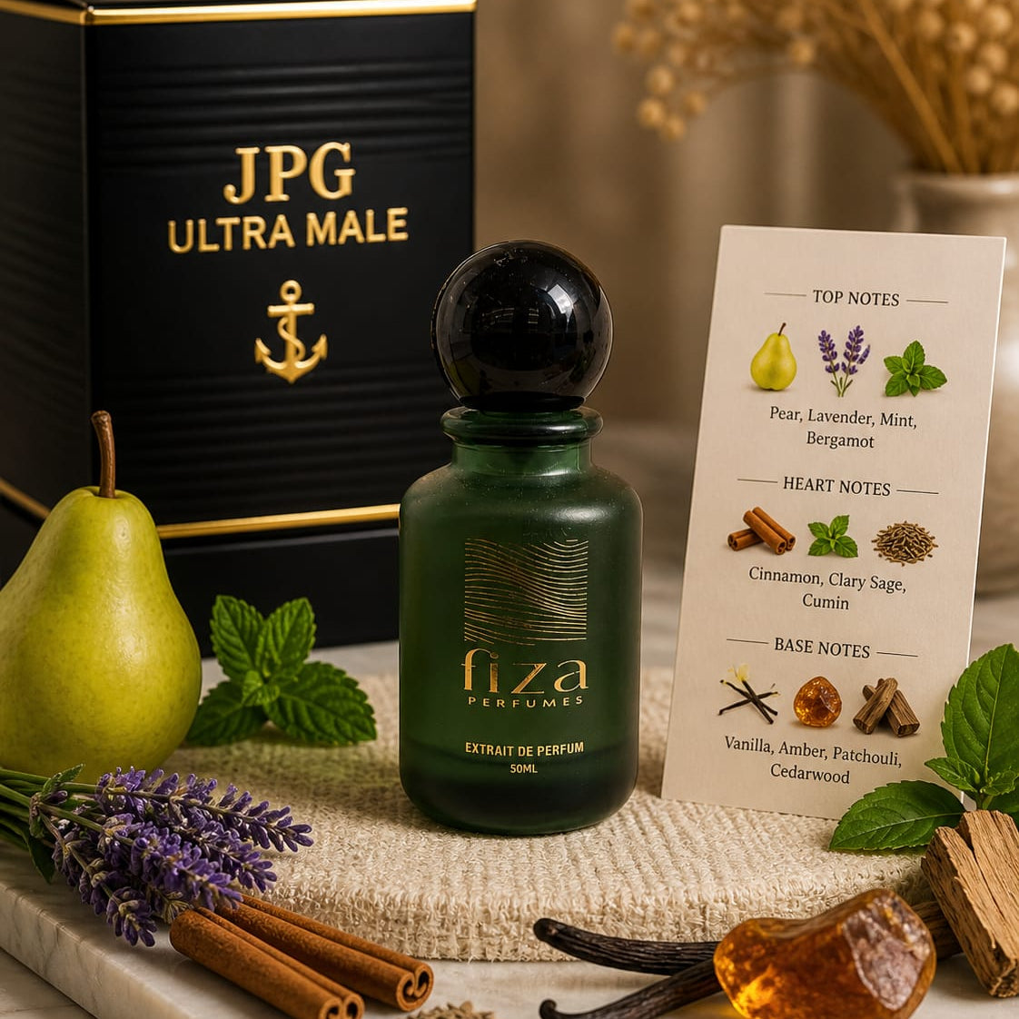 Ultra Male By Fiza Perfumes 50ML