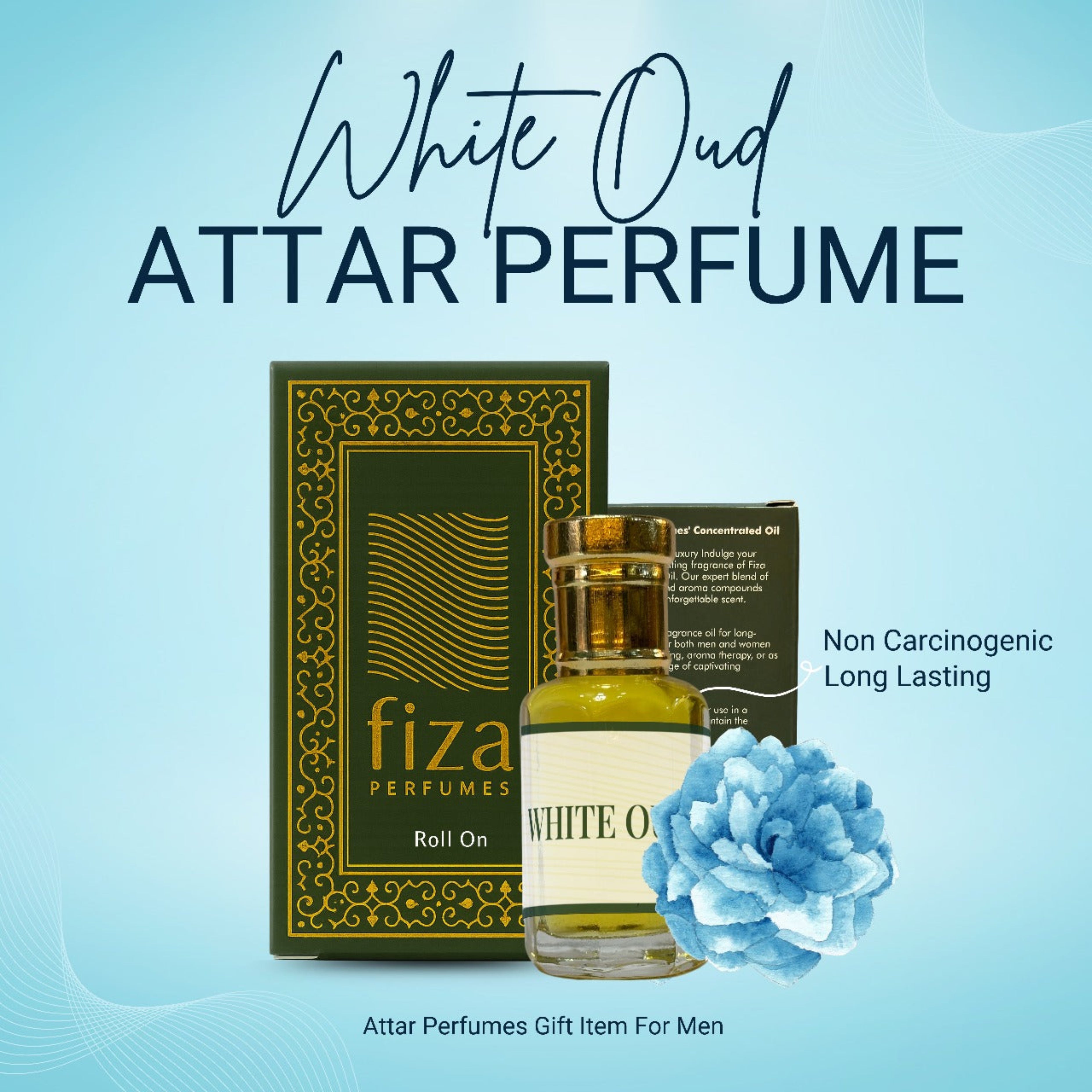 WHITE OUD ATTAR BY FIZA PERFUMES