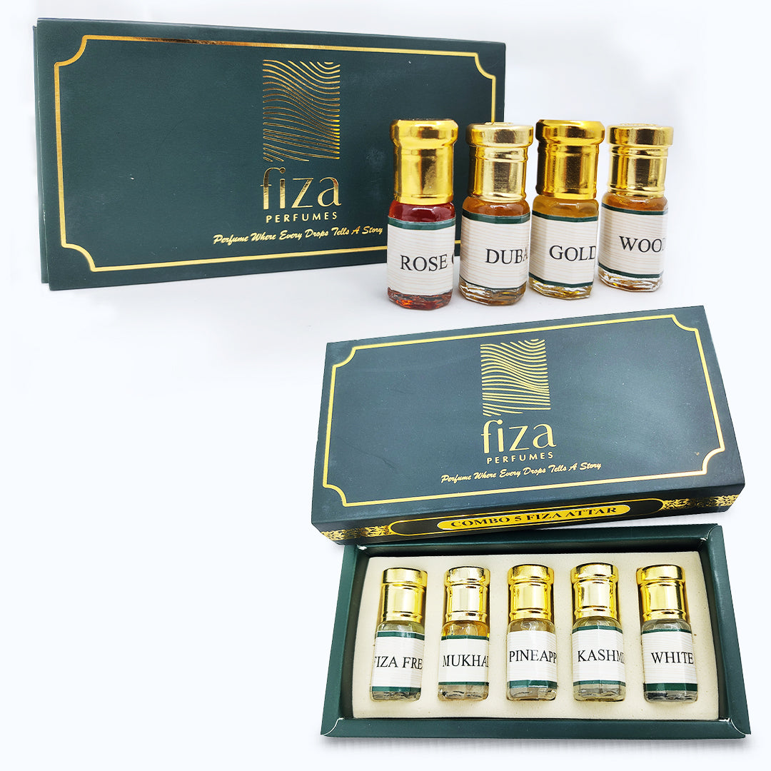 COMBO SET 9 - FIZA COMBO 5 & OUD COMBO 4 - 2.5 gm / 3ML EACH