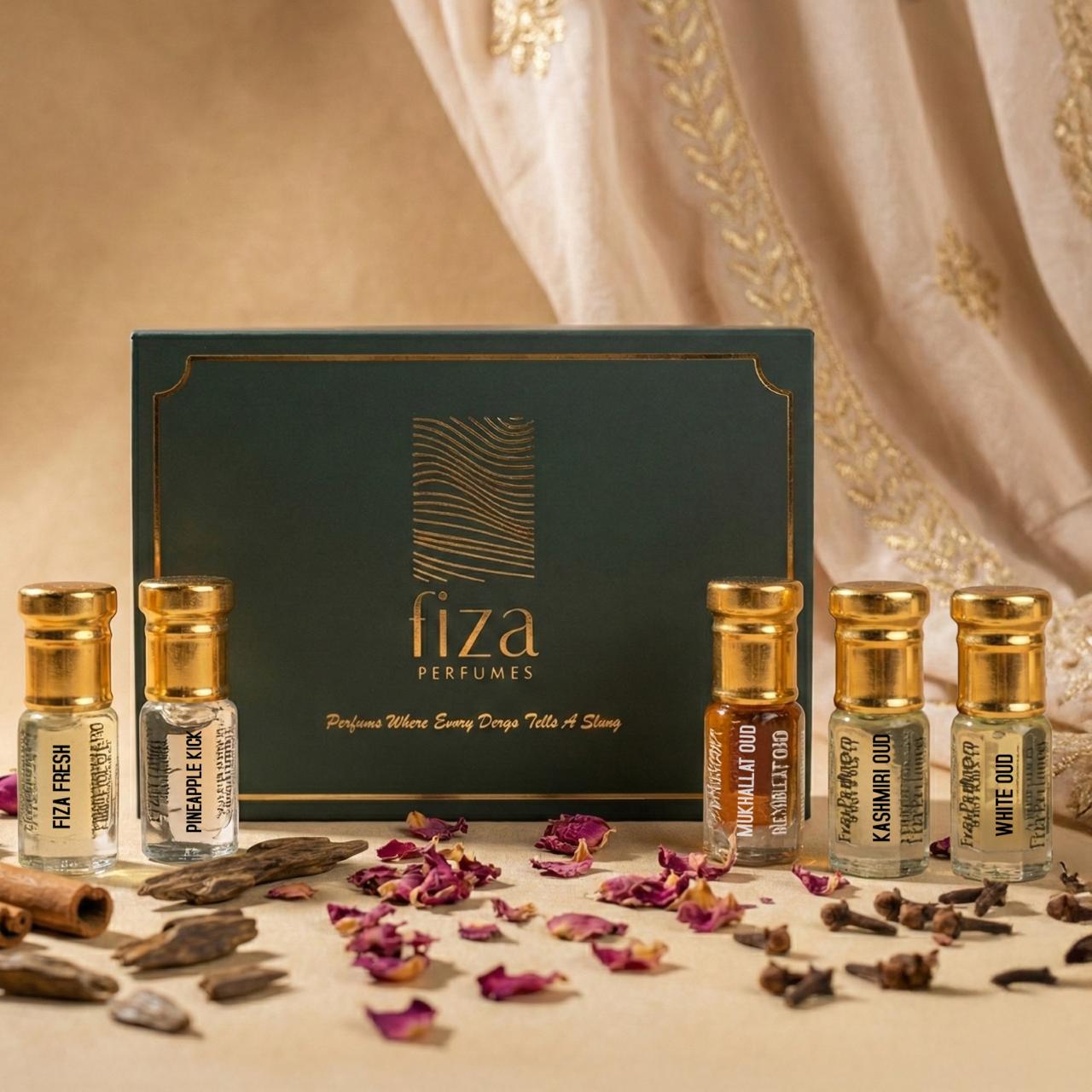COMBO 5 FIZA ATTAR 2.5 GM /3Ml each