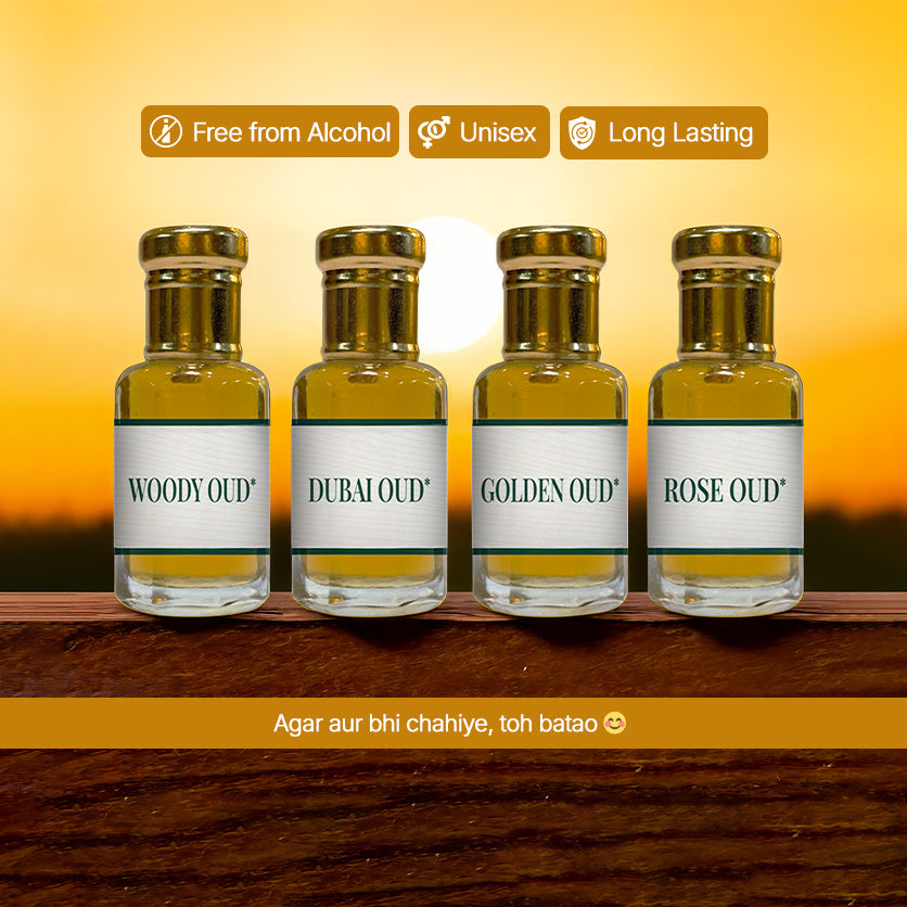 OUD COMBO PACK OF 4 SET 3ML/2.5GM each