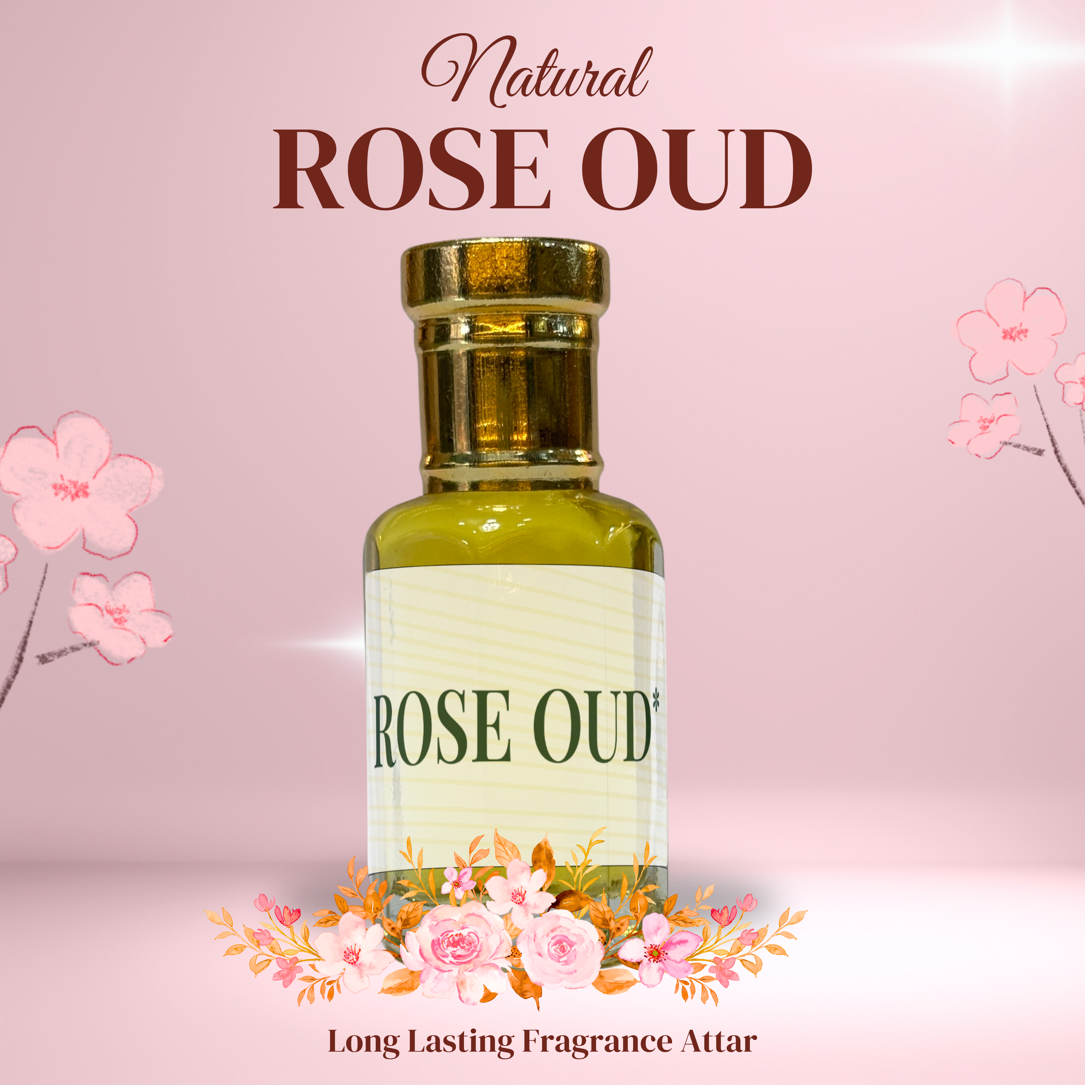 ROSE OUD ATTAR BY FIZA PERFUME